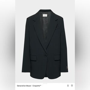 Aritzia Generation Blazer Crepette
